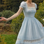 Women's Fashion Casual French Vintage Dresses