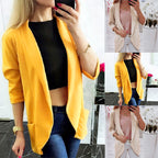 Long Sleeve Fashion Small Suit Coat For Women