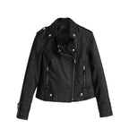 Korean Slim Leather Jacket