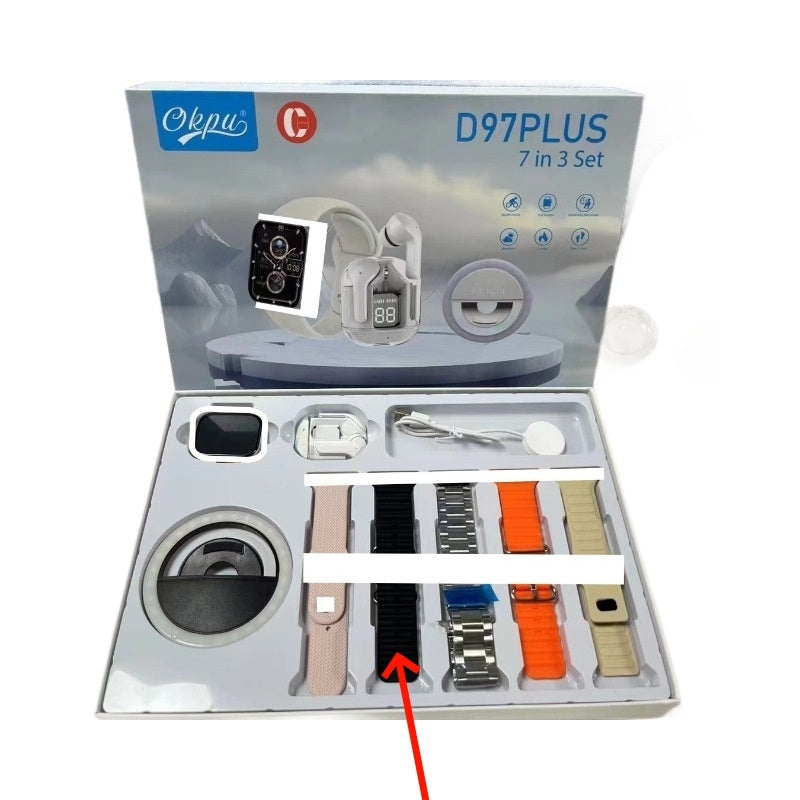 Smart Watch Men's Multi-functional Women's Sports Heart Rate Measurement Long Endurance Cross-border