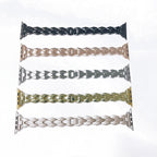 Creative Stainless Steel Diamond Solid Metal Strap