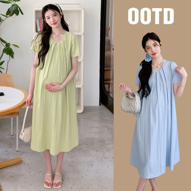 Loose Summer Wind New Pregnant Women Dress