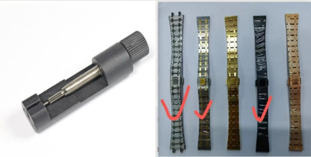 Solid Integrated Stainless Steel Metal Strap