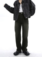 High-waisted, Straight-leg Vintage Jeans Woman