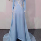 Light Luxury Minority Temperament Long Sleeve Performance Costume