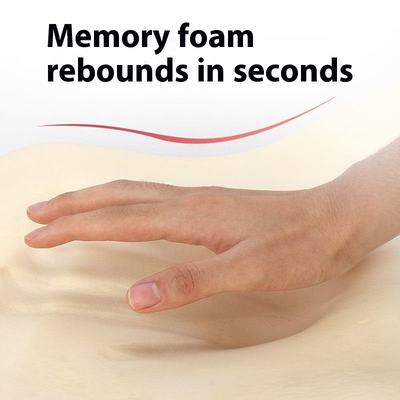 Automotive Headrest Seat Memory Foam Waist Cushion