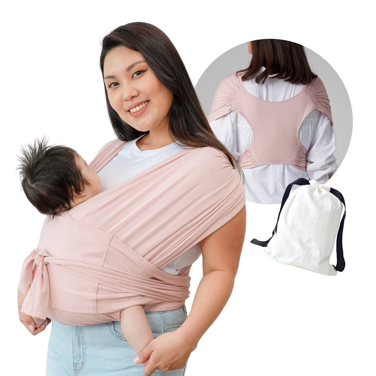 Cotton Cross Simple Baby Sling X-type Front Holding Sleepy Wrap