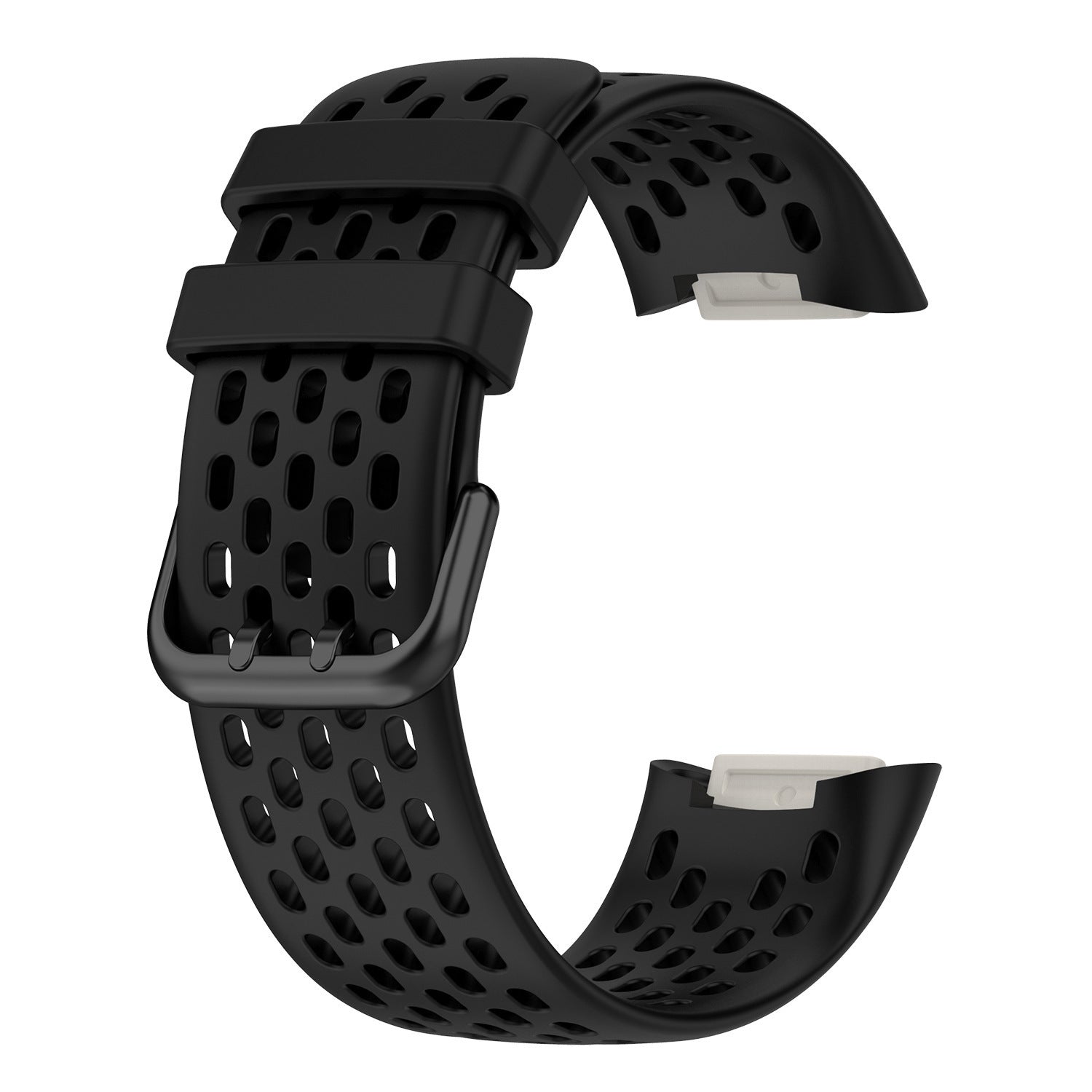 Smart Watch Bracelet Hollow Monochrome Silicone Strap