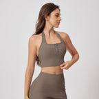 Halter Bra Quick-drying Thread Backless Bra